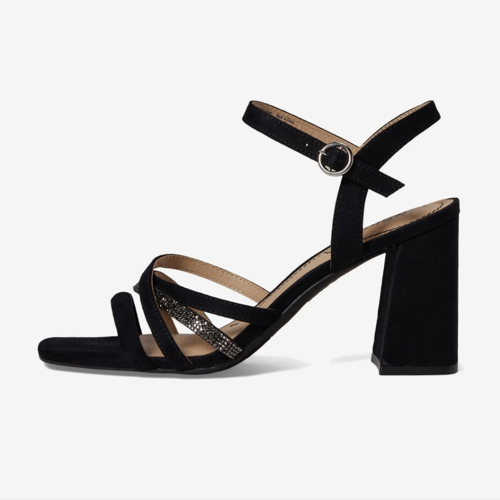 Lifestride Womens Belle Block Heel Strappy Dress Sandals 6.5 - Picture 4 of 9